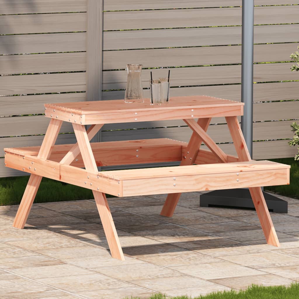 Piknikbord 105x134x75 cm heltre douglasgran
