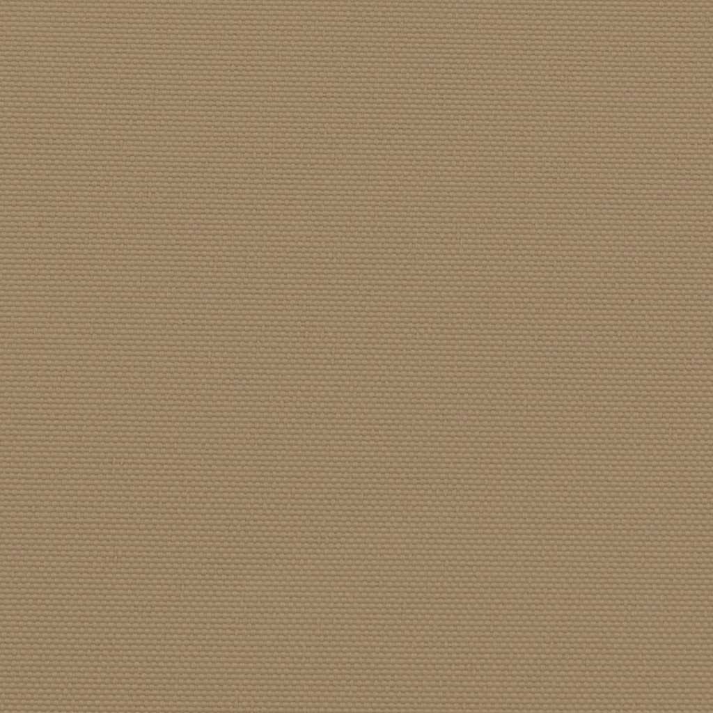 Uttrekkbar sidemarkise gråbrun 200x600 cm