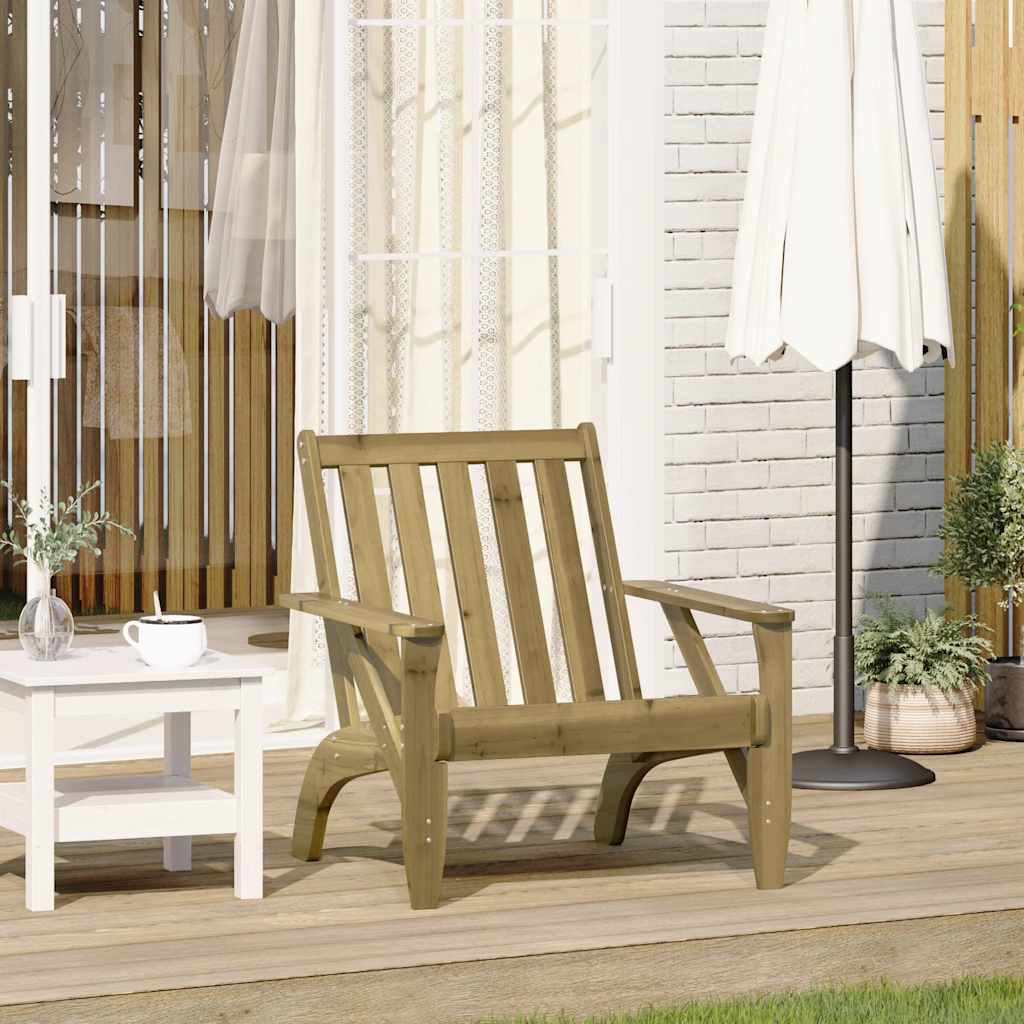 Adirondack hagestol 75x77x77 cm impregnert furu