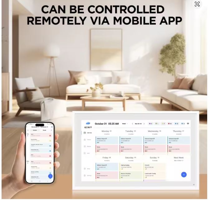 Digital Touch Familie Kalender