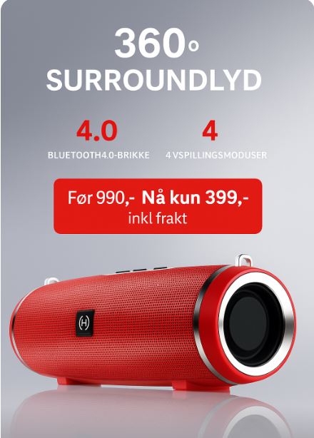Bærbar Høytaler 200 Watt