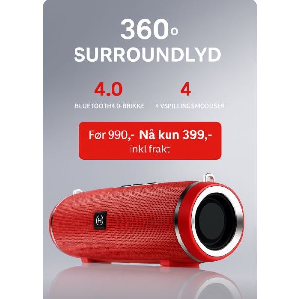 Bærbar Høytaler 200 Watt