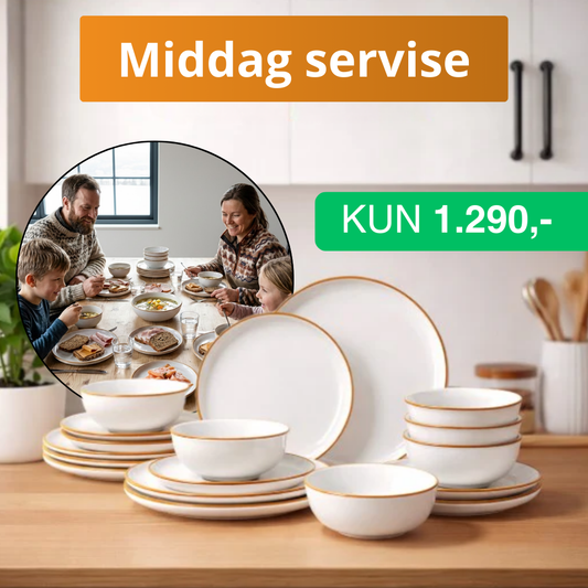 Middag servise