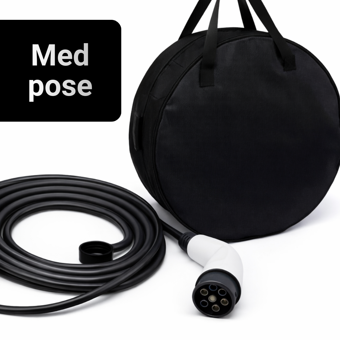 Bærbart opladningskabel type-2