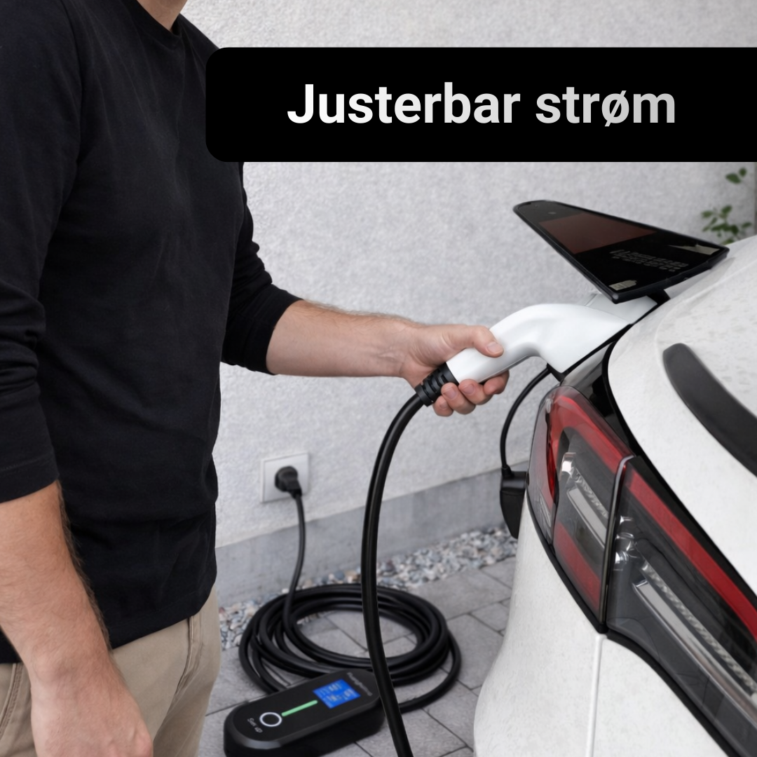 Bærbart opladningskabel type-2