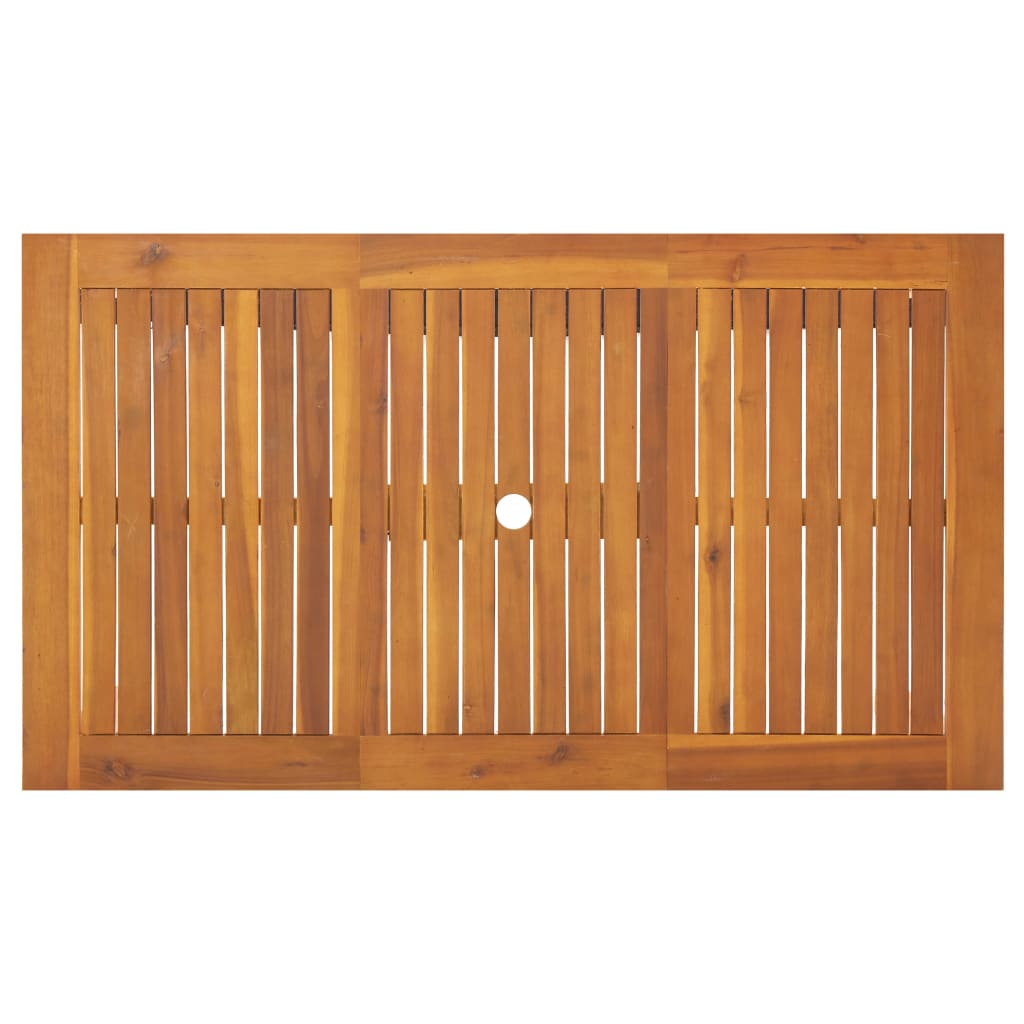 Hagebord 140x80x74 cm heltre akasie