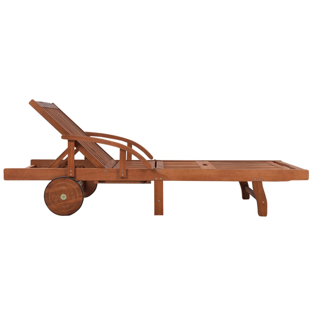 Solsenger 2 stk med bord heltre akasie