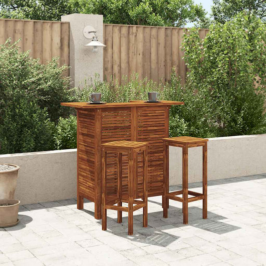 Barbord 110x50x105 cm heltre akasie