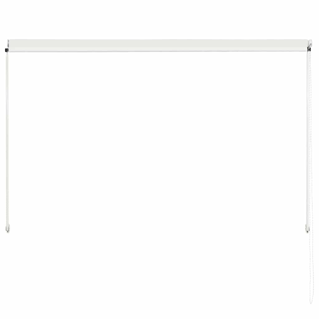 Uttrekkbar markise 200x150 cm kremhvit