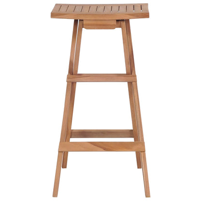 Foldbare barkrakker 2 stk heltre teak