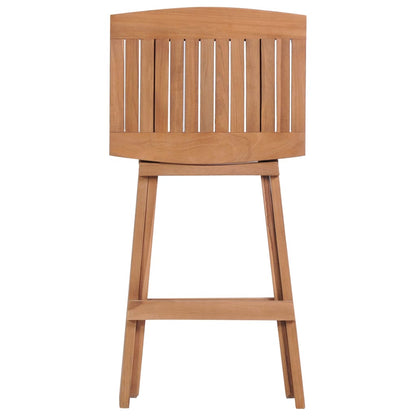 Foldbare barkrakker 2 stk heltre teak