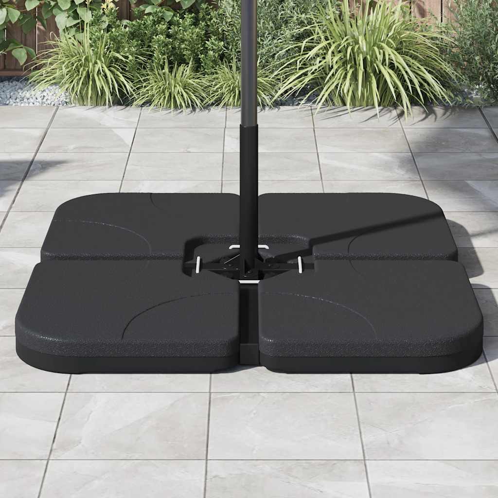 Bærbar Parasollfot sand / vannfylt 60 L