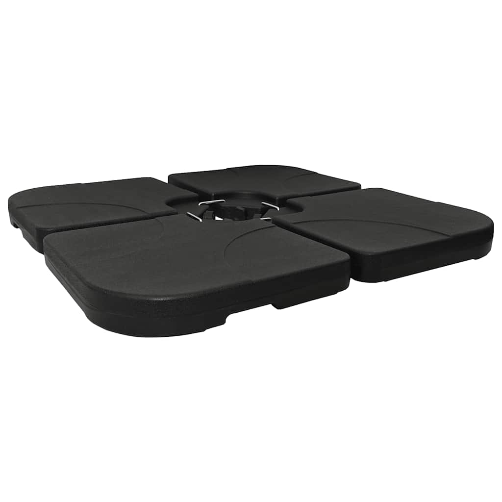 Bærbar Parasollfot sand / vannfylt 60 L