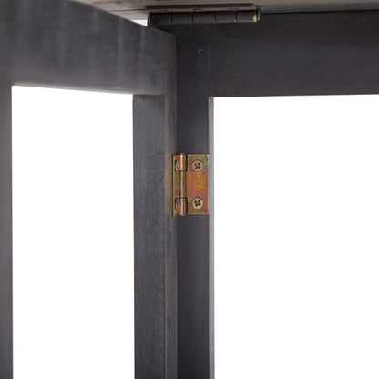 Sammenleggbart balkongbord 90x50x74 cm heltre akasie
