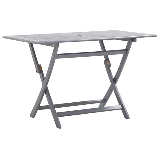 Sammenleggbart hagebord 120x70x75 cm heltre akasie
