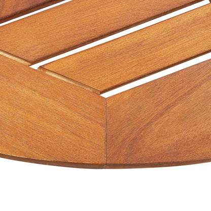 Sammenleggbart hagebord 60x75 cm heltre akasie