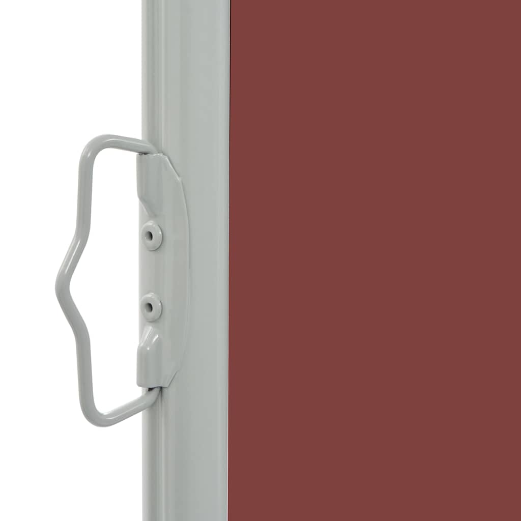 Uttrekkbar sidemarkise 60x300 cm brun