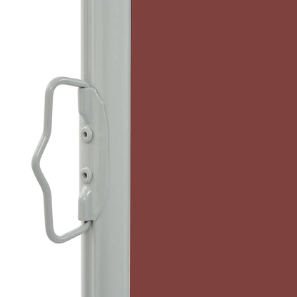 Uttrekkbar sidemarkise 60x300 cm brun