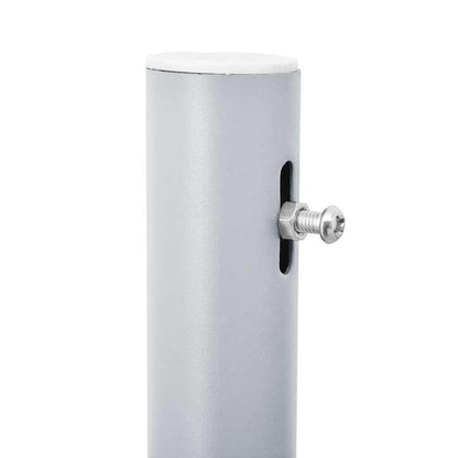 Uttrekkbar sidemarkise 100x600 cm kremhvit