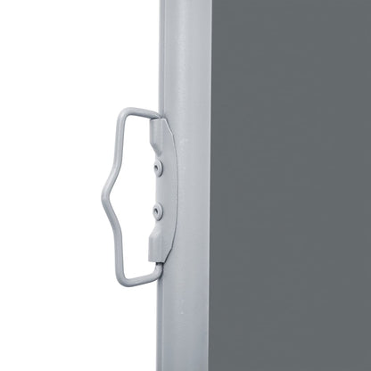 Uttrekkbar sidemarkise 120x600 cm antrasitt