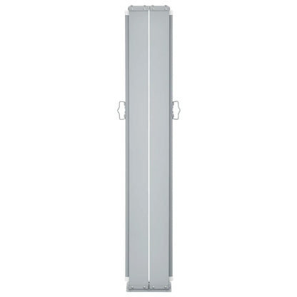 Uttrekkbar sidemarkise 120x600 cm antrasitt
