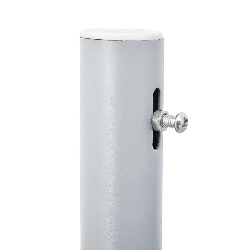 Uttrekkbar sidemarkise 120x600 cm antrasitt