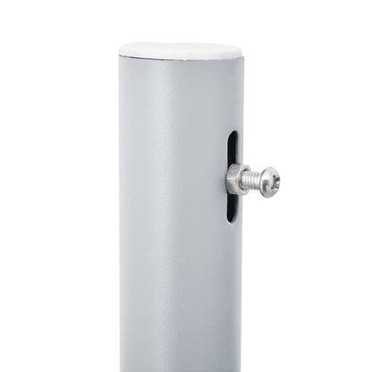 Uttrekkbar sidemarkise 120x600 cm antrasitt