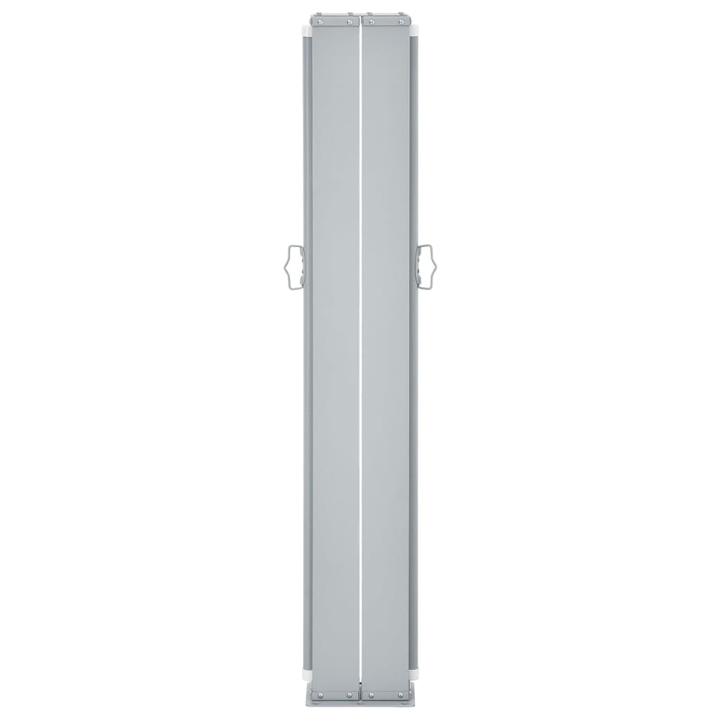 Uttrekkbar sidemarkise 100x1000 cm brun