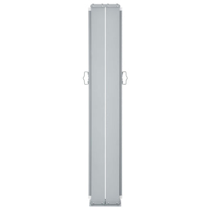Uttrekkbar sidemarkise 100x1000 cm brun