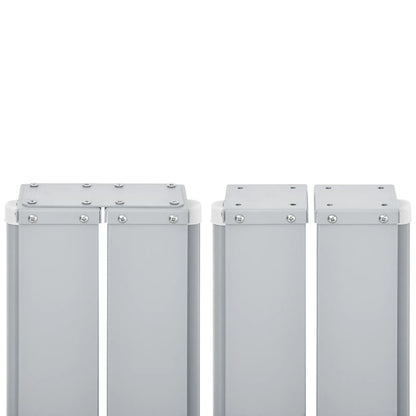 Uttrekkbar sidemarkise 100x1000 cm brun