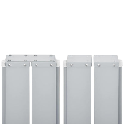 Uttrekkbar sidemarkise 120x1000 cm brun
