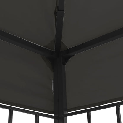 Paviljong 3x6 m antrasitt