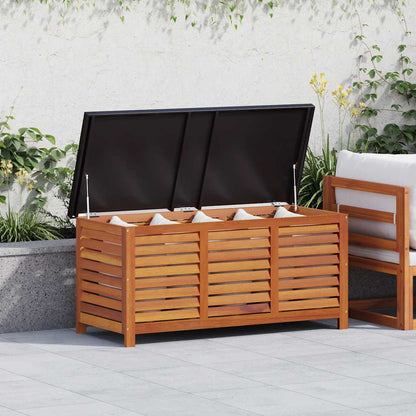 Oppbevaringsboks til hage 117x50x55 cm heltre eukalyptus