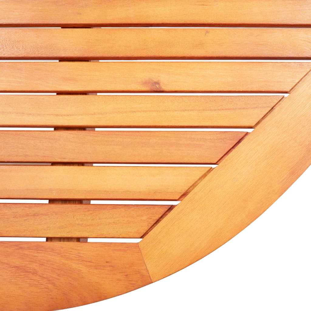 Sammenleggbart hagebord 160x85x74 cm heltre eukalyptus