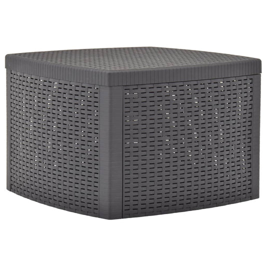 Sidebord mocca 54x54x36,5 cm plast