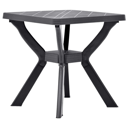 Bistrobord antrasitt 70x70x72 cm plast