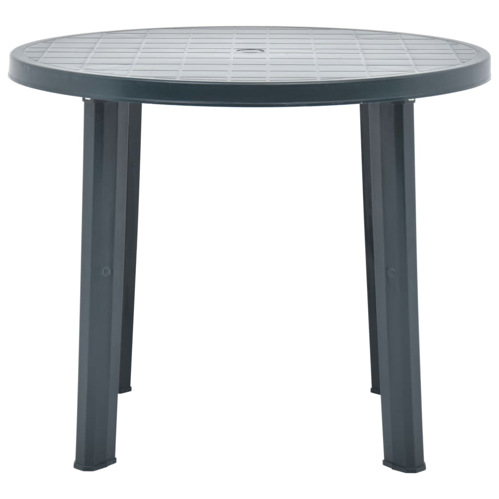 Hagebord grønn 89 cm plast