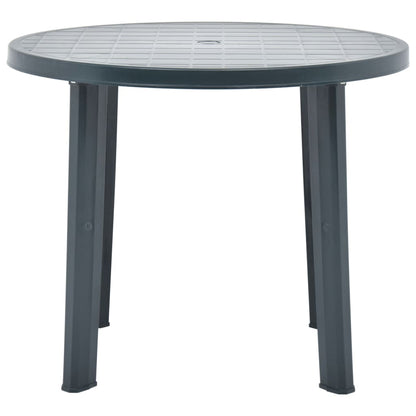 Hagebord grønn 89 cm plast