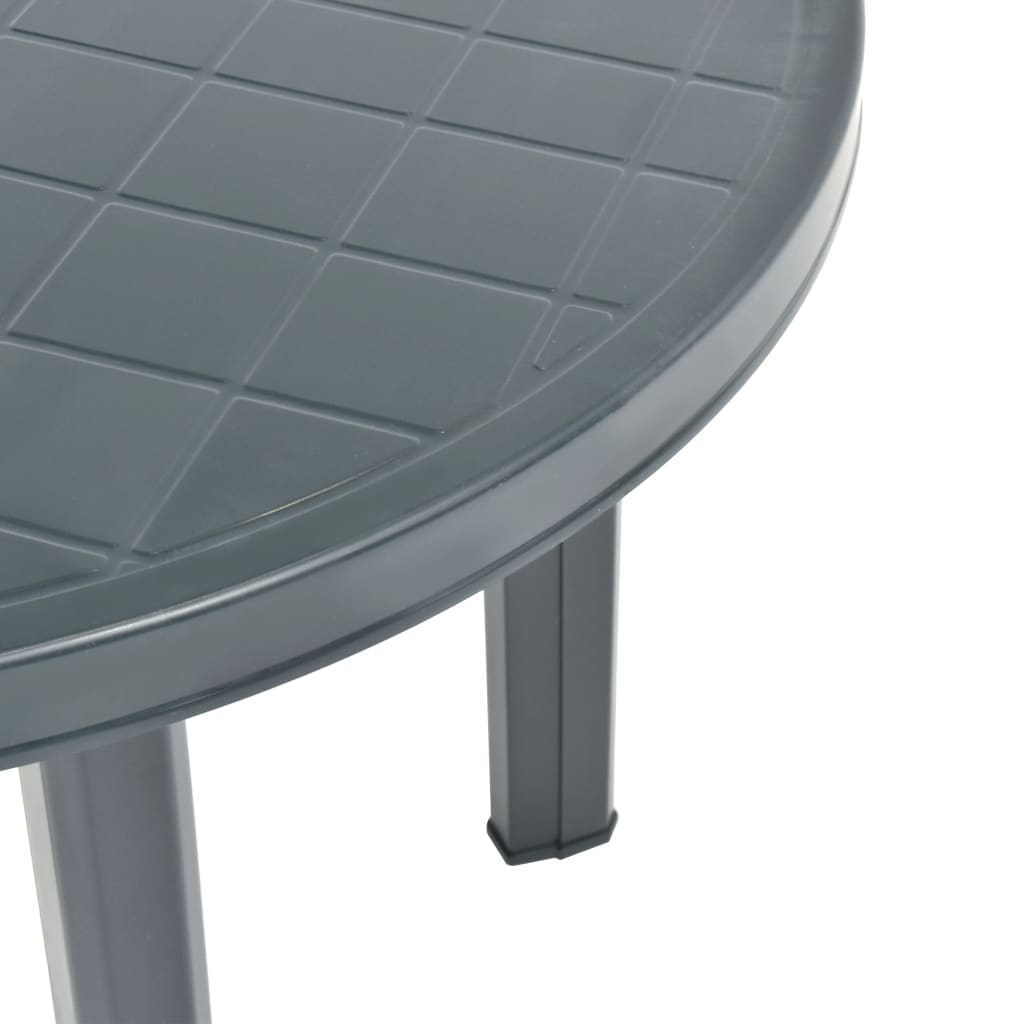 Hagebord grønn 89 cm plast