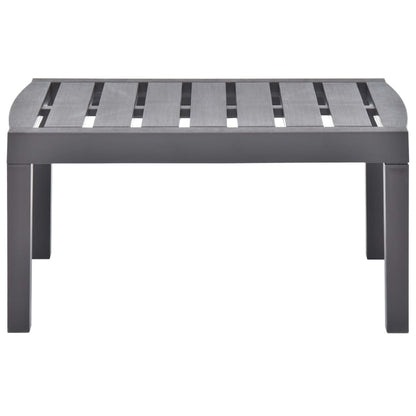 Hagebord mocca 78x55x38 cm plast