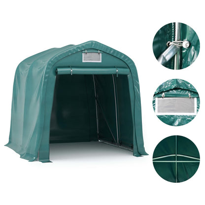 Garasjetelt PVC 1,6x2,4 m grønn