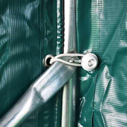 Garasjetelt PVC 1,6x2,4 m grønn