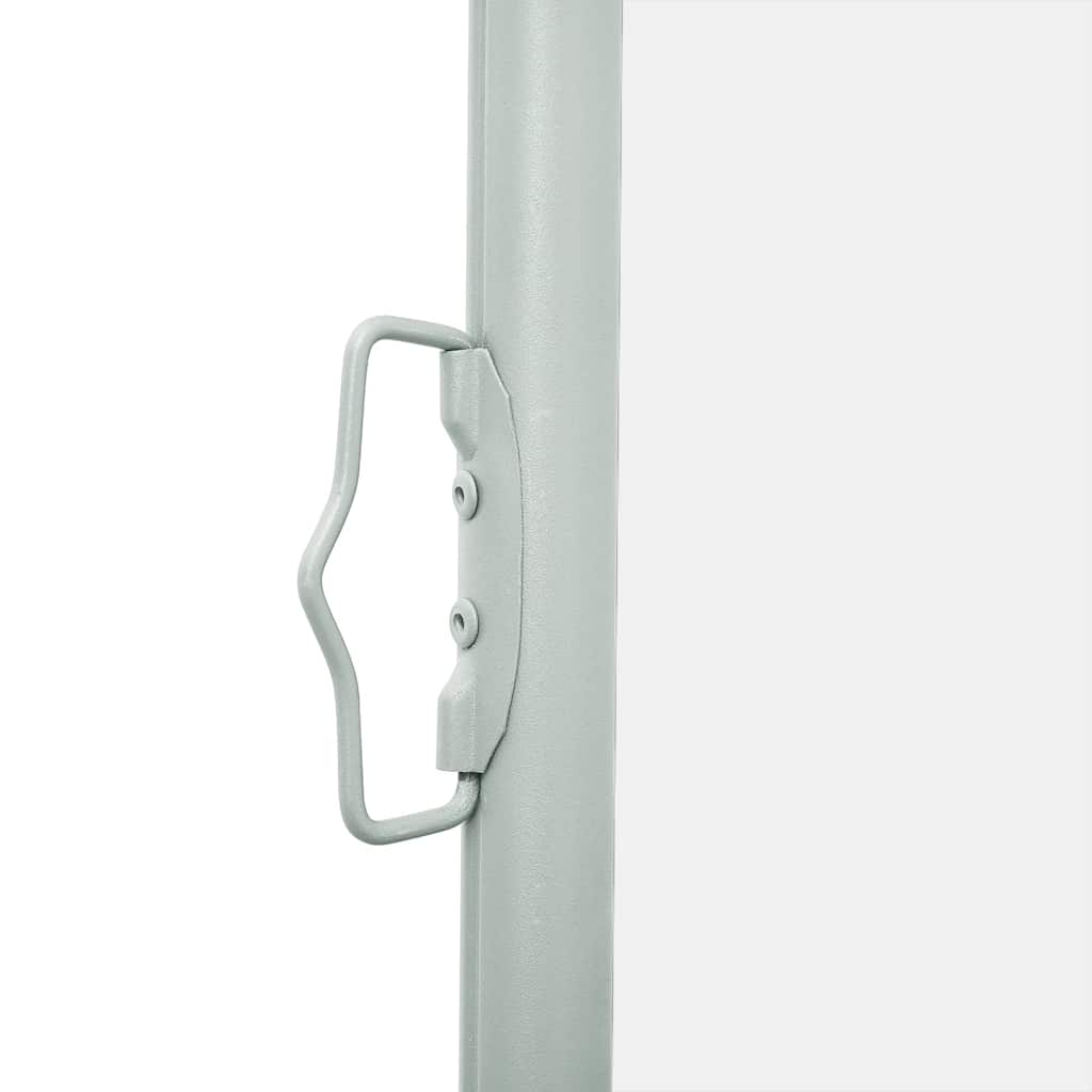 Uttrekkbar sidemarkise 140x600 cm kremhvit