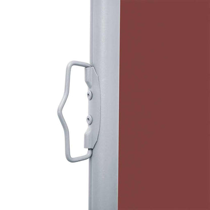 Uttrekkbar sidemarkise 170x1200 cm brun