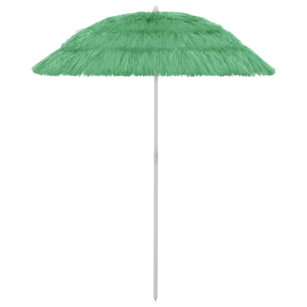 Strandparasoll Hawaii grønn 180 cm