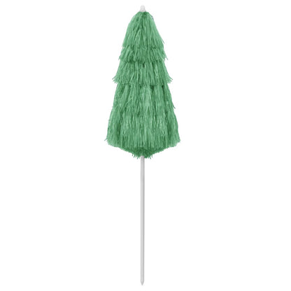 Strandparasoll Hawaii grønn 180 cm