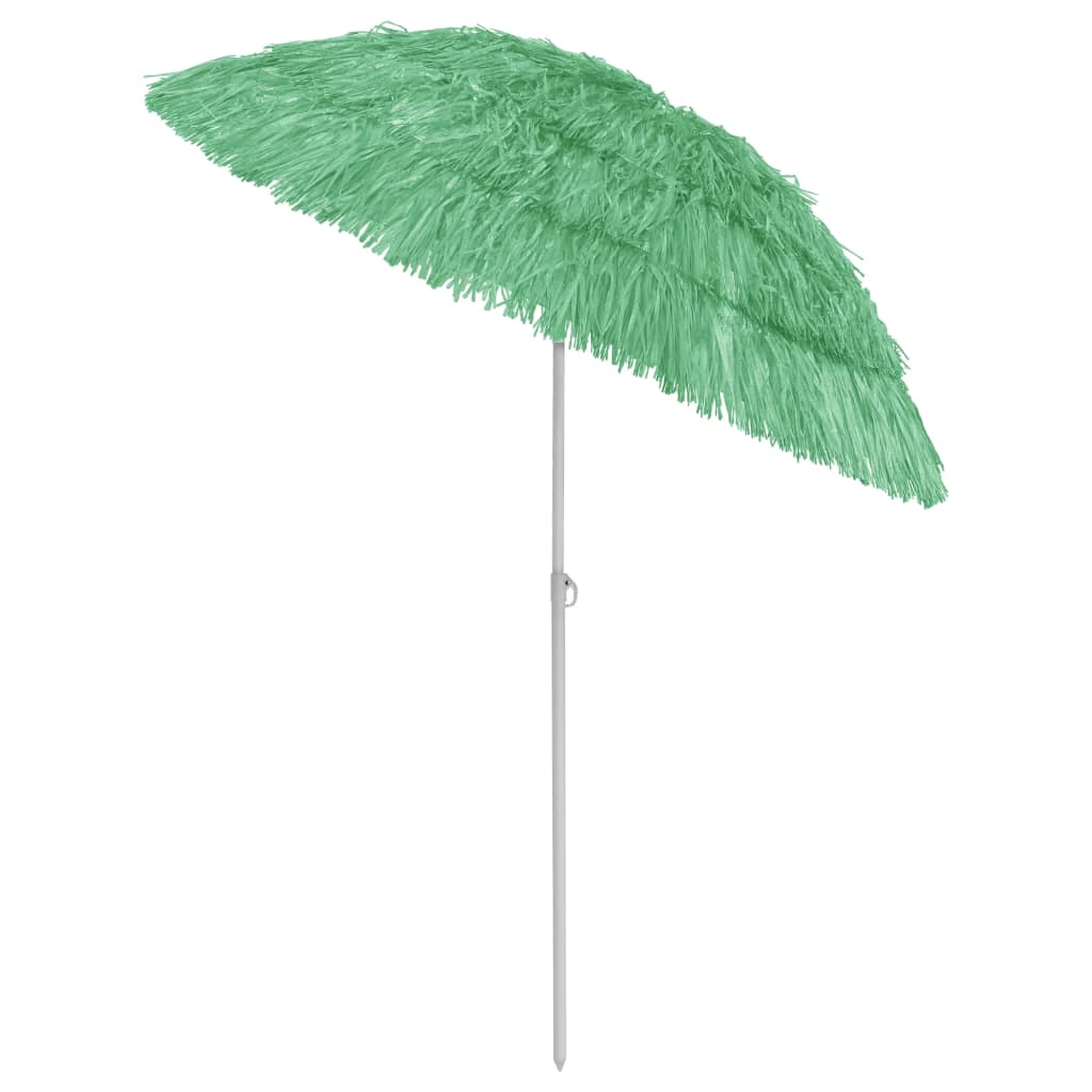Strandparasoll Hawaii grønn 180 cm