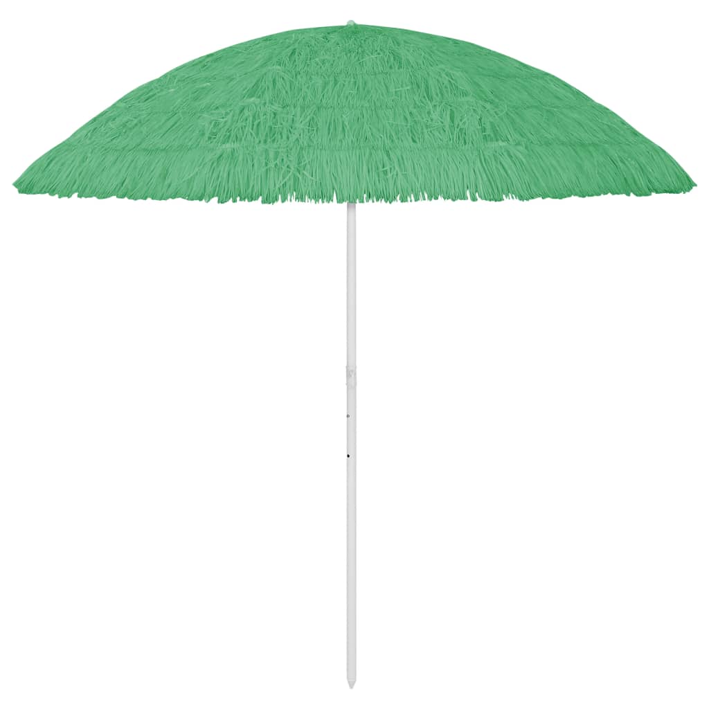 Strandparasoll Hawaii grønn 300 cm