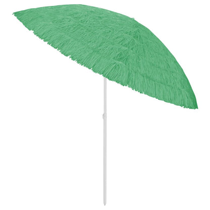 Strandparasoll Hawaii grønn 300 cm