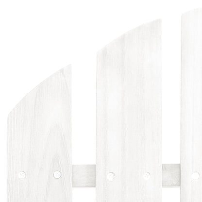 Adirondack hagestol 2-seters heltre gran hvit
